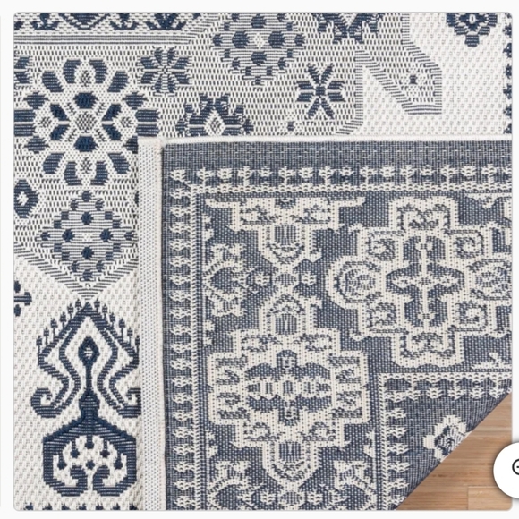 6 ft. 6 in. x 9 ft. 6 in/ Ravenna Indoor/Outdoor Rug, Gaston - Picture 3 of 4